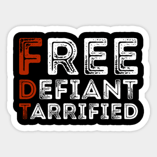 Tarrified Sticker
